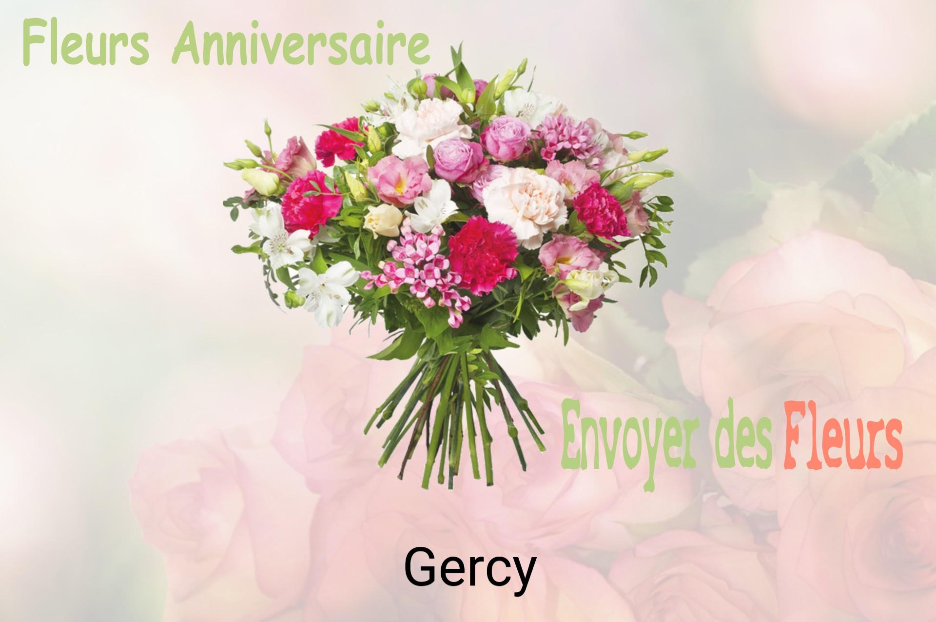 Bouquet de fleurs d’anniversaire livré à Gercy